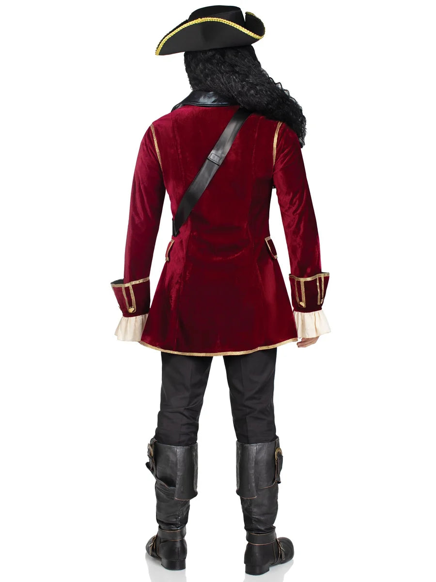 Men's Pirate Captain Costume (LARGE)