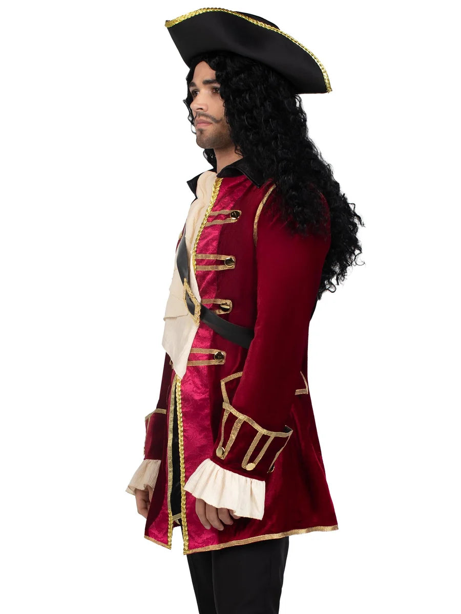 Men's Pirate Captain Costume (LARGE)