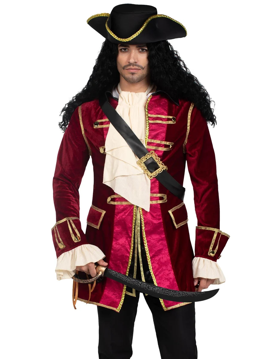 Men's Pirate Captain Costume (LARGE)