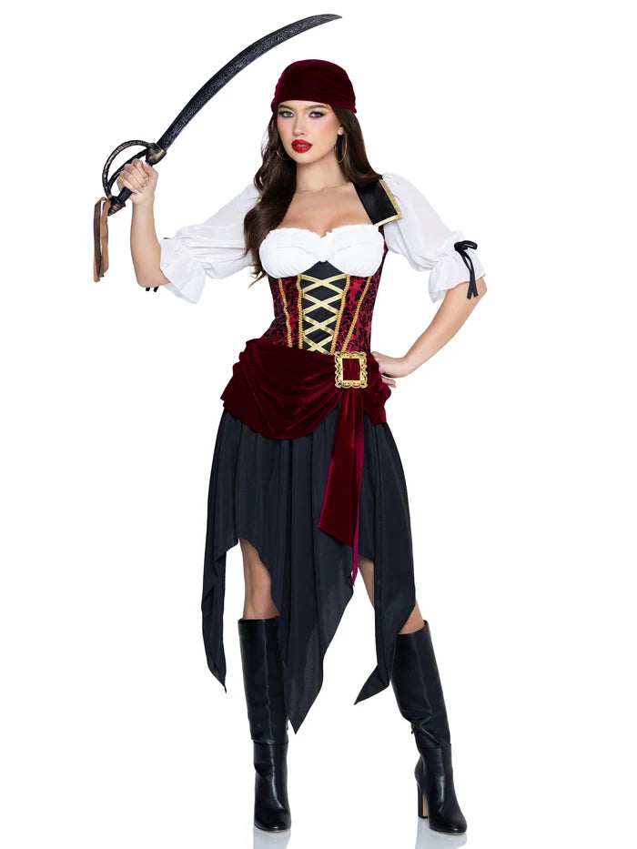 Pirate Beauty Costume Large