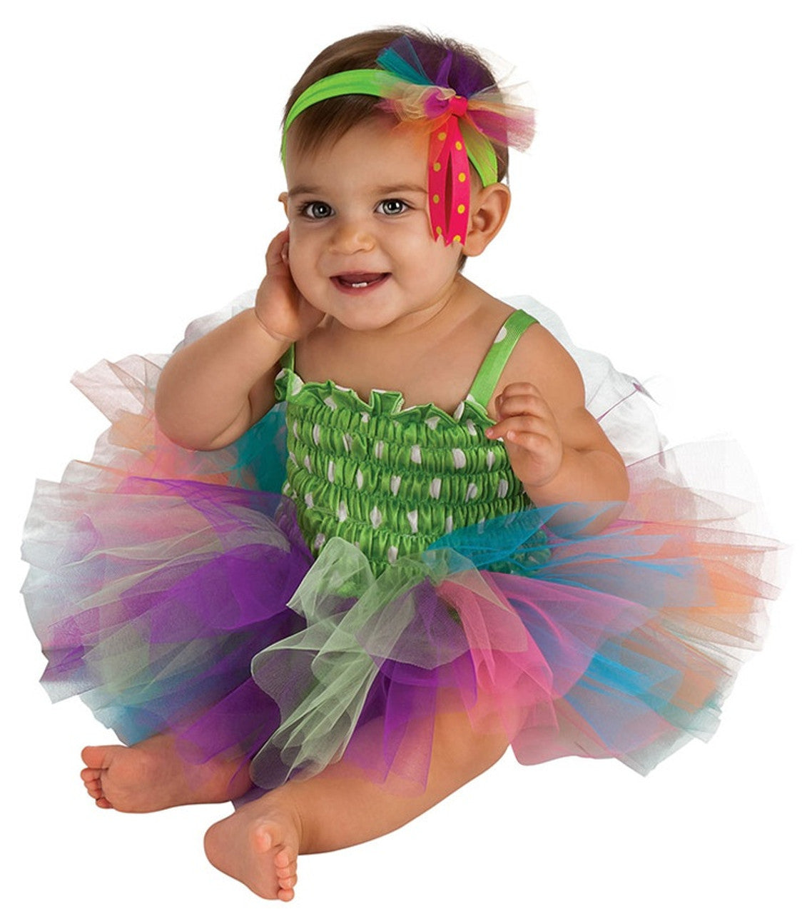 RAINBOW TUTU INFANT 6-9 MONTHS