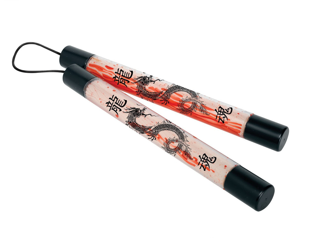 Bleeding Ninja Nunchucks