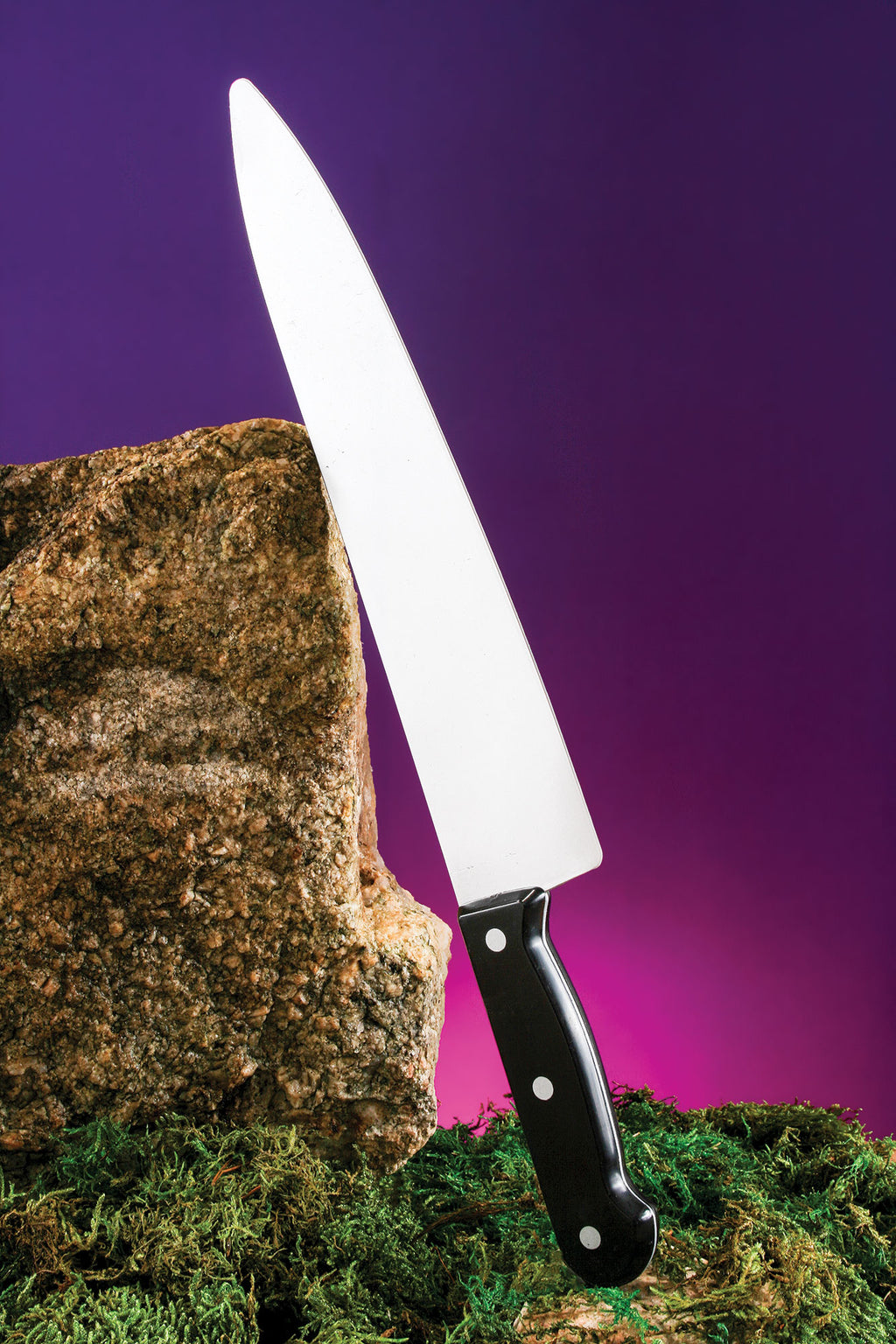 15" Shiny Knife Set