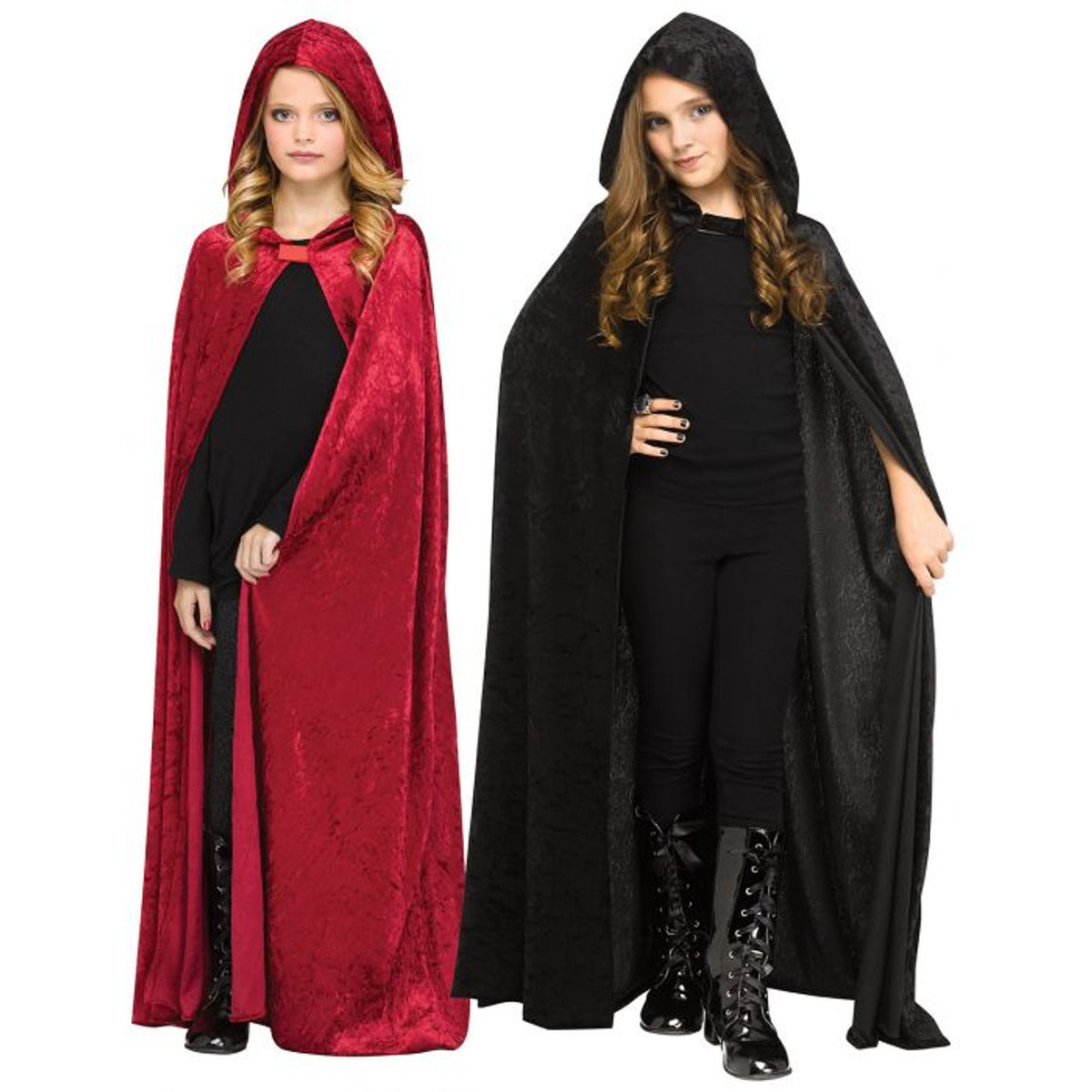 Hooded Velour Cape Assortment - Child
