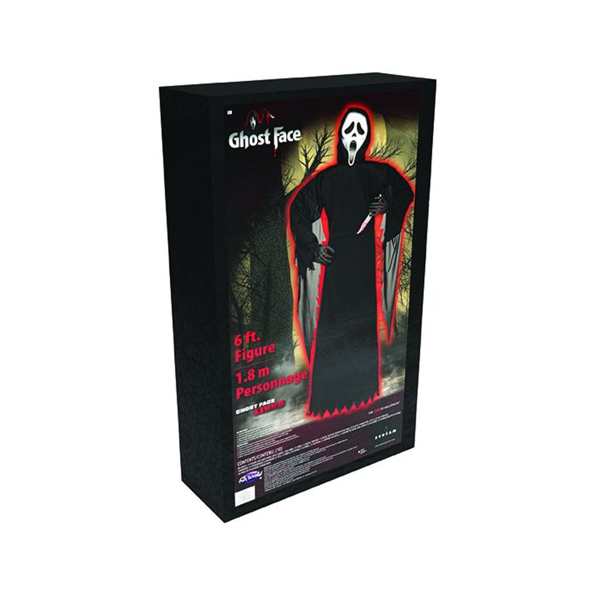 6' Ghost Face® Figure with Knife