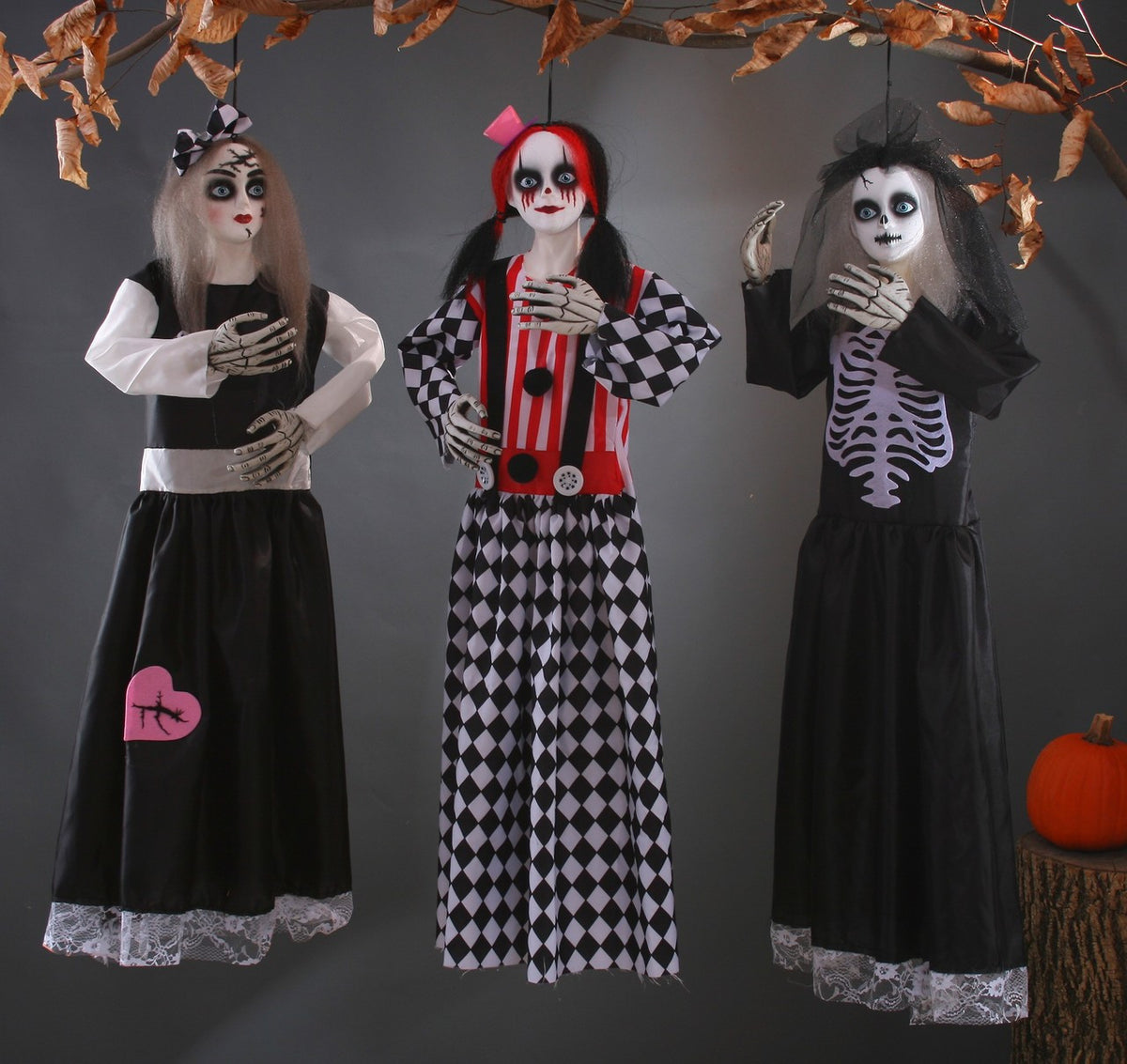 36  Hanging Doll Skelee