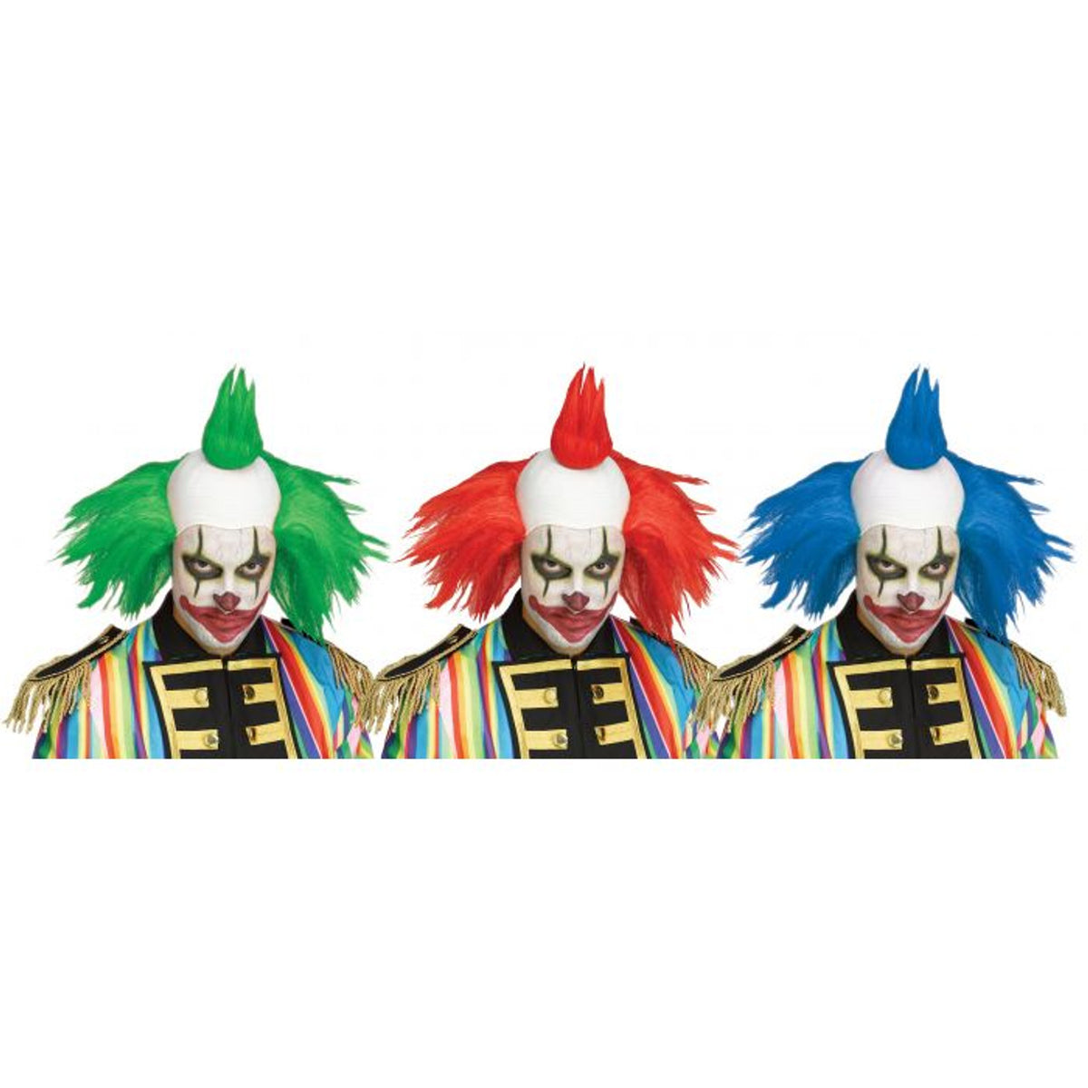 Twisted Twisty Clown Wig