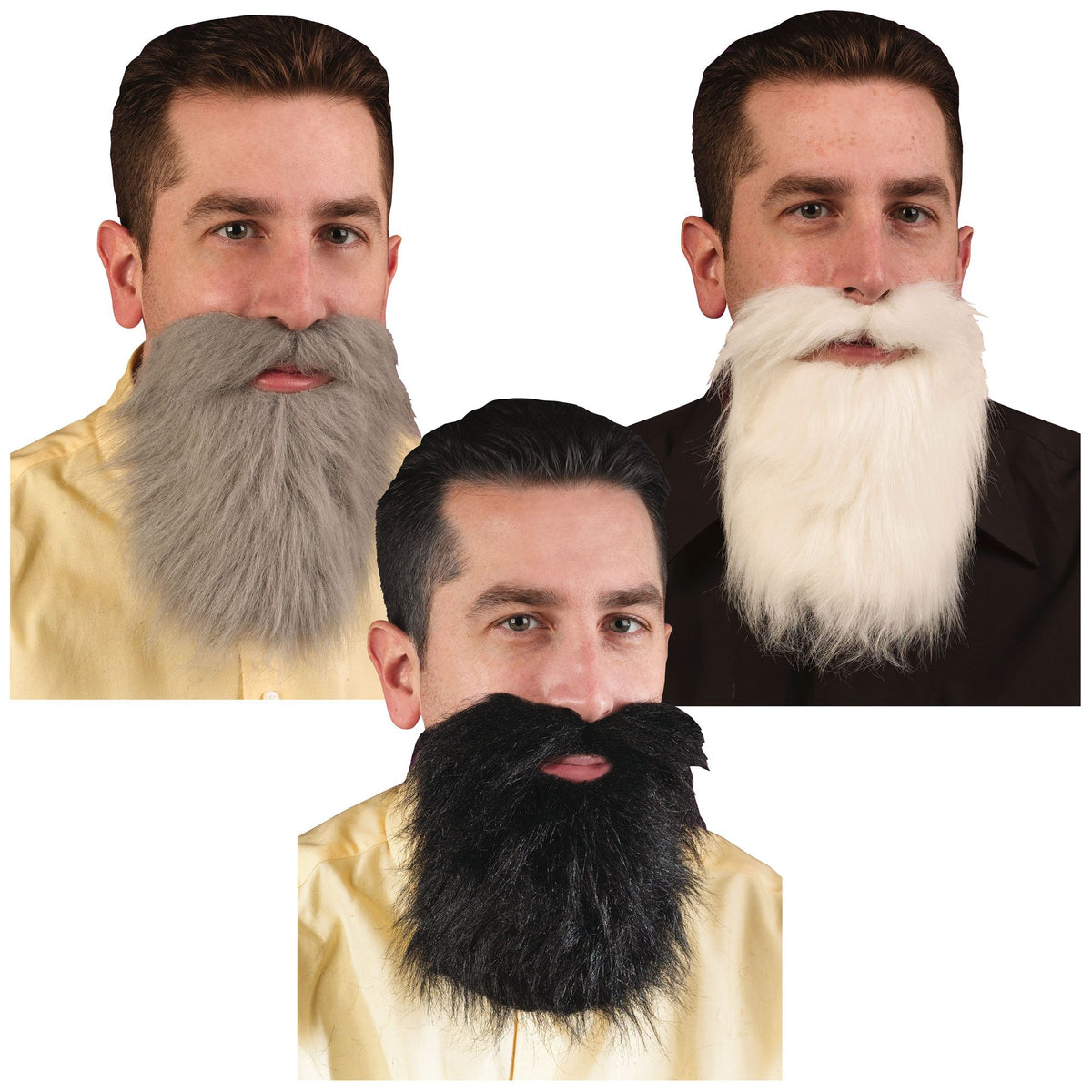 Mustache & Beard (GREY)