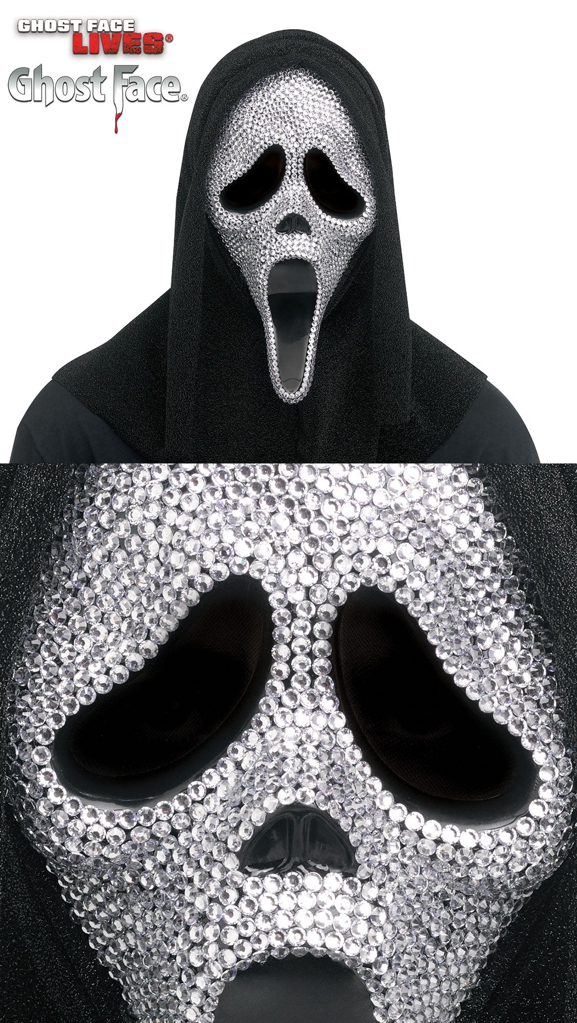 Ghost Face® Bling Mask