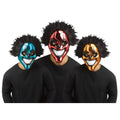 Chrome Evil Clown Mask - Adult