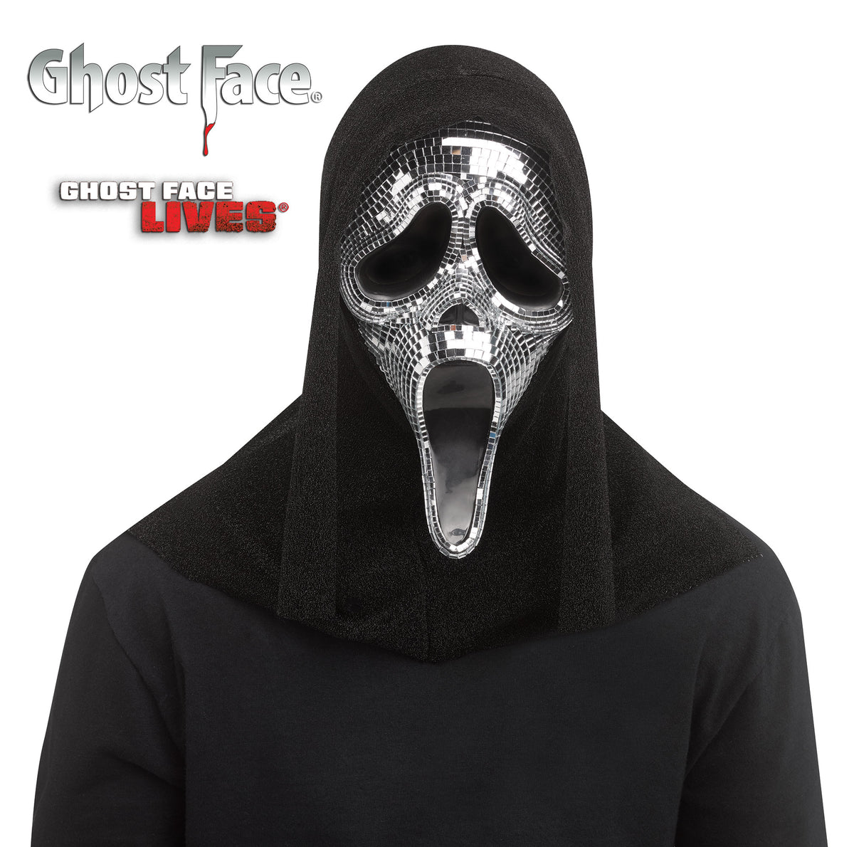 Ghost Face Mirror Mask
