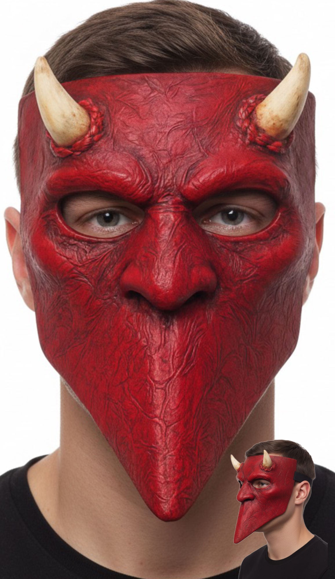 Devil Bauta Mask