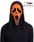 Ghost Face® Orange Bling Mask