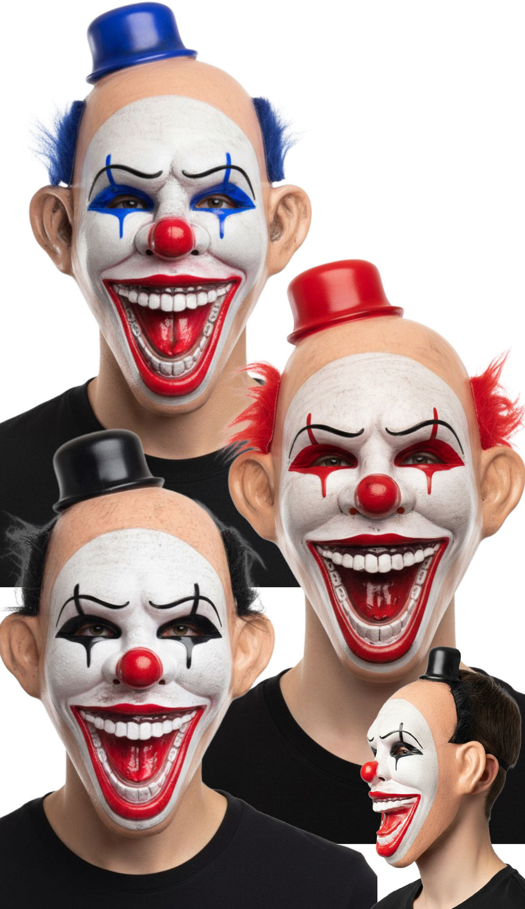 Circus Freak Mask Assortment (RED)