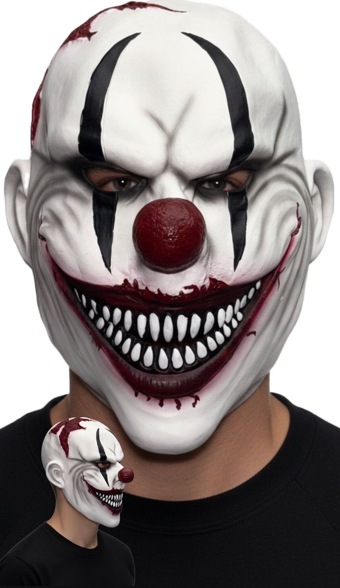 Carnival Fiend Clown Mask