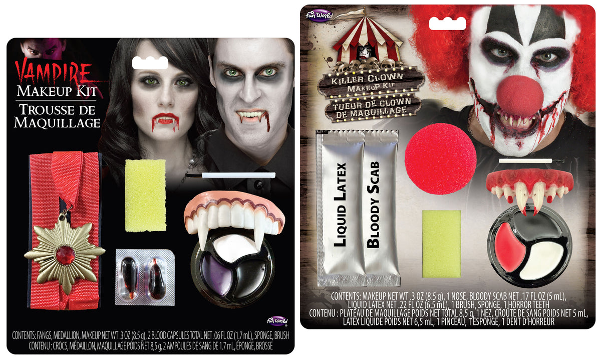 Classic Character Makeup Kit Assortment (VAMPIRE)