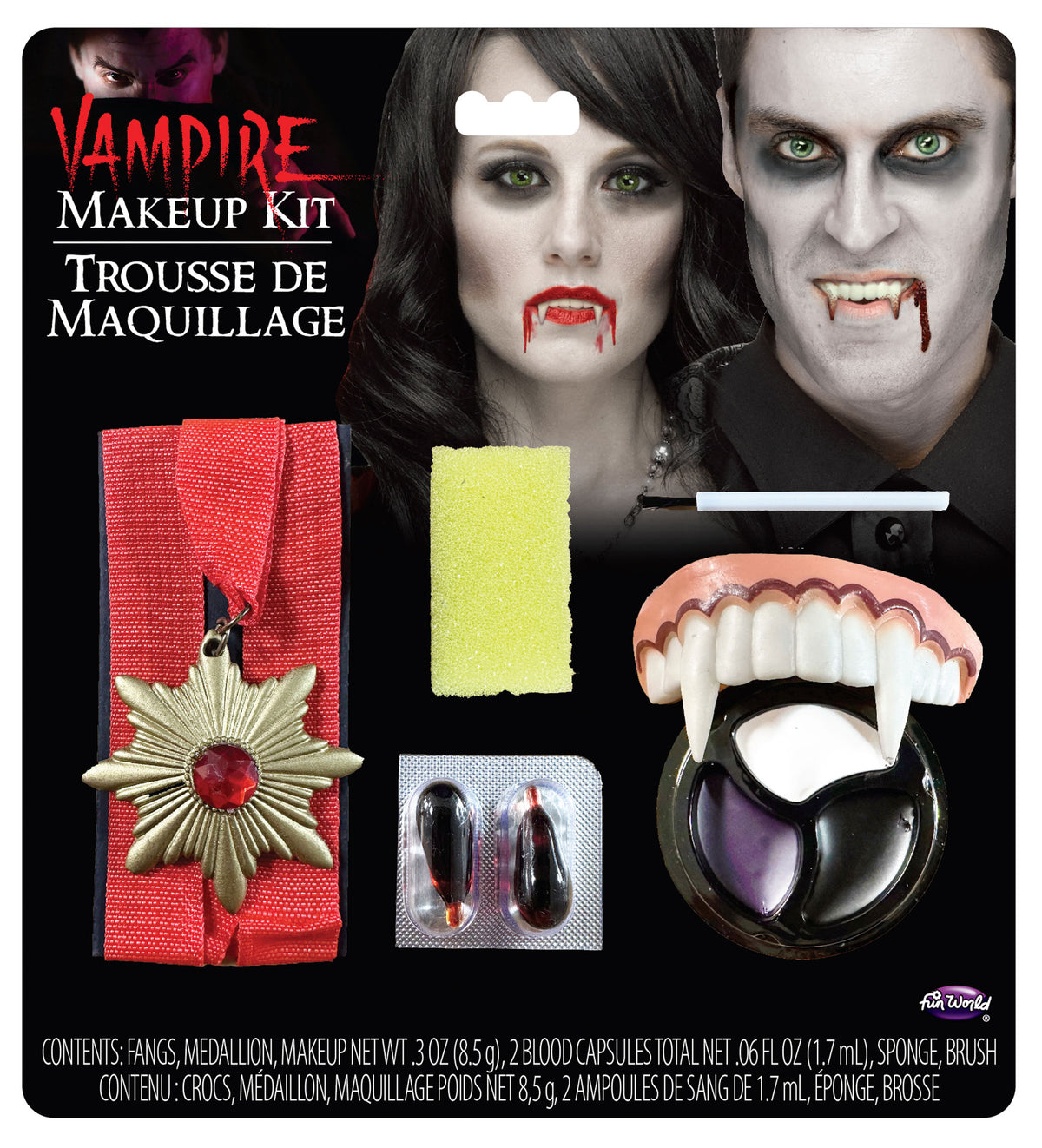 Classic Character Makeup Kit Assortment (VAMPIRE)