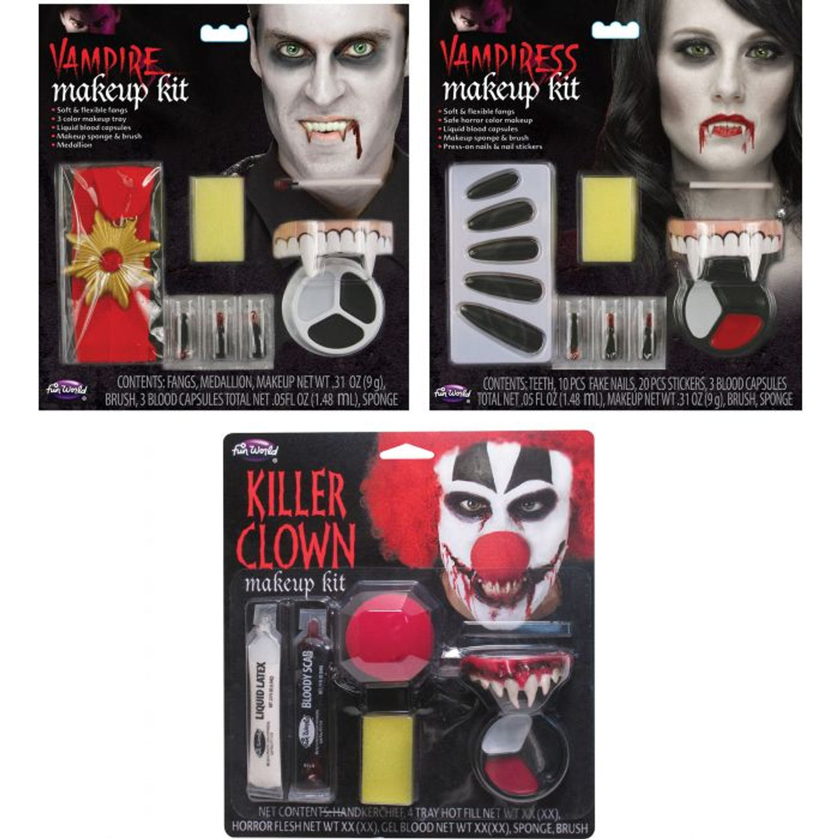 Classic Character Makeup Kit Assortment