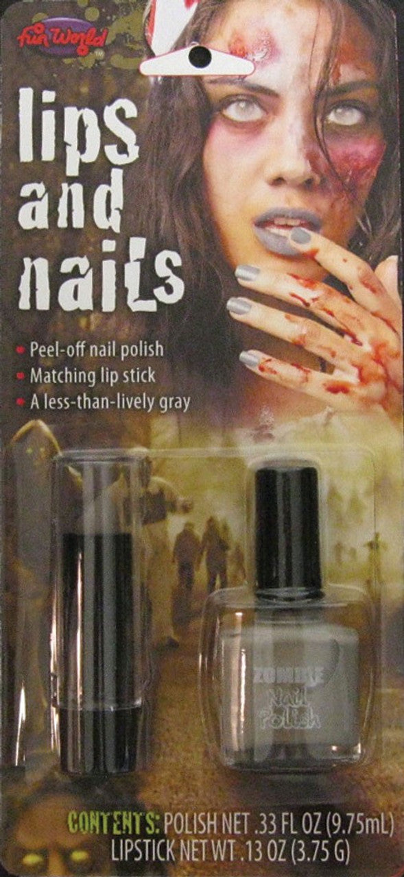 ZOMBIE LIPSTICK & NAIL POLISH