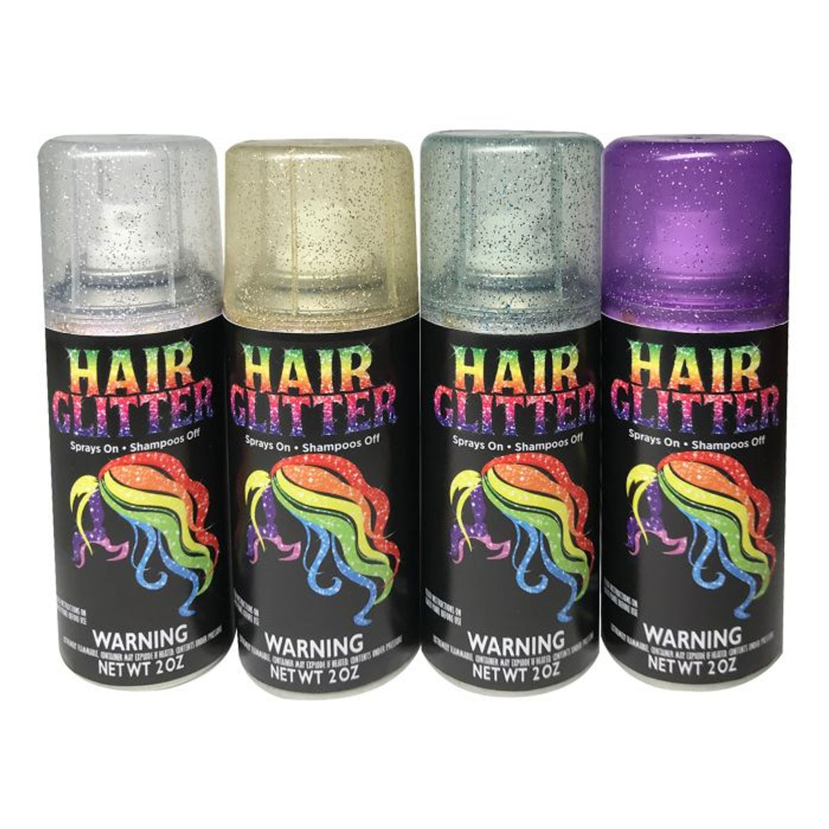 Gold Glitter Hair Spray