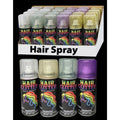 SILVER 2oz GLITTER HAIRSPRAY