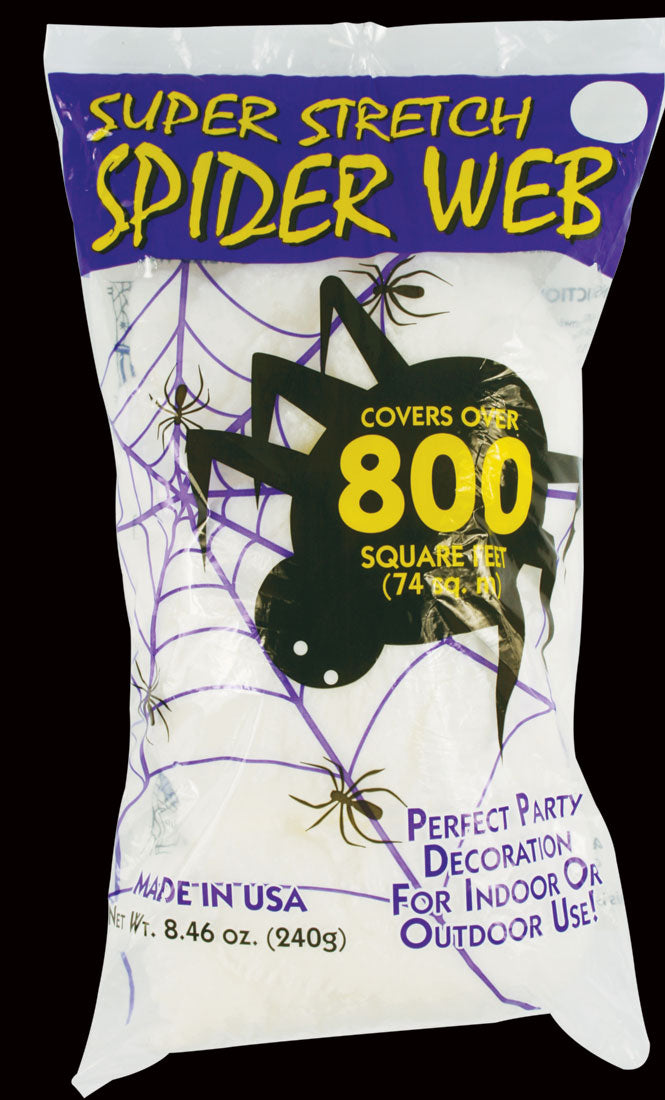 Super Stretch™ White Spider Web