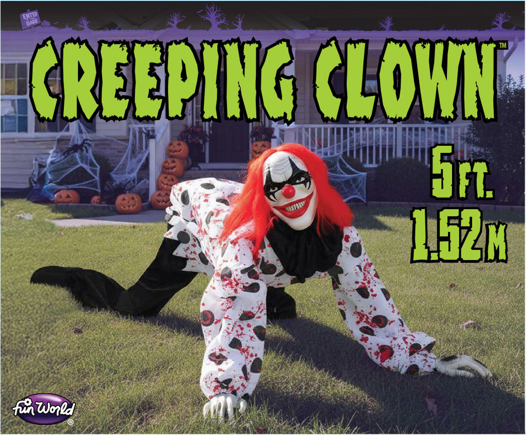 5' Creeping Clown