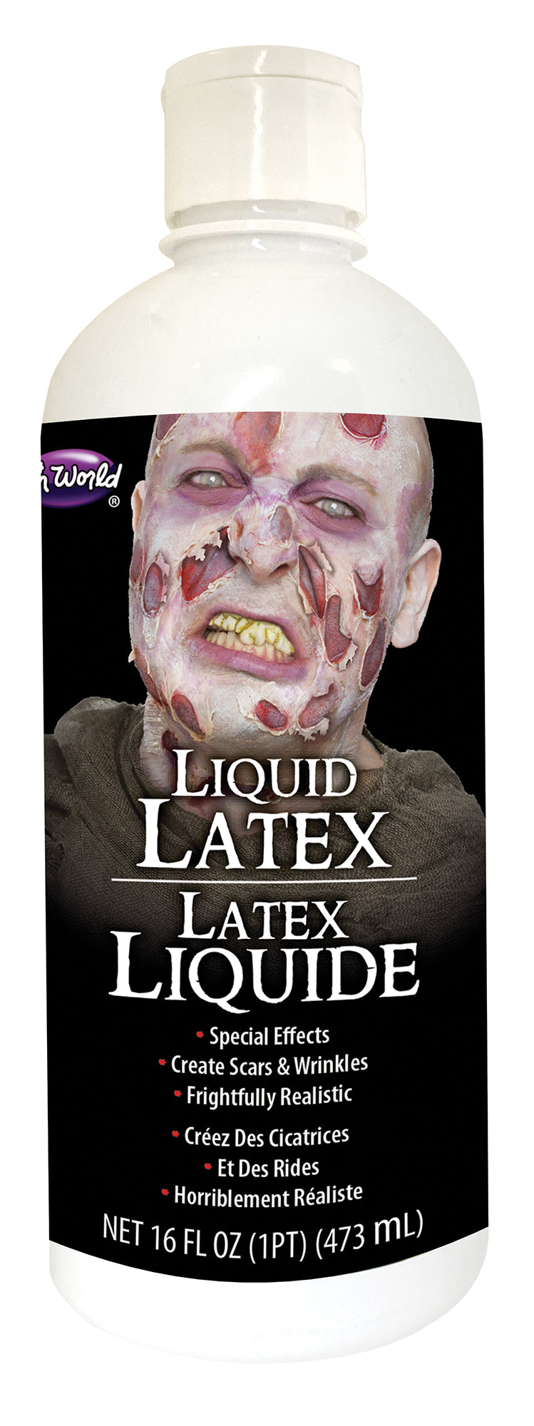 PINT OF LATEX IN BOTTLE