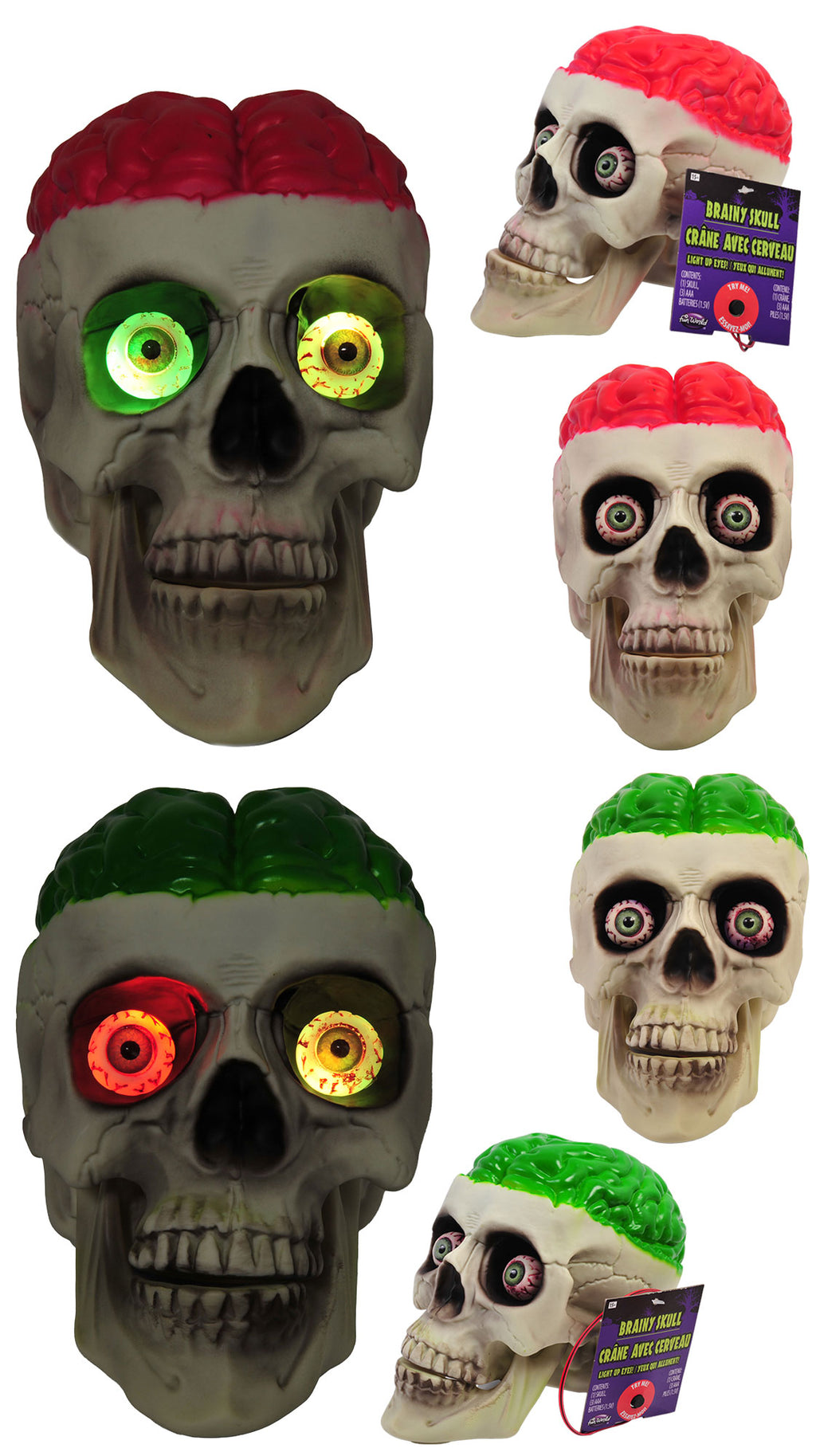LU Brainy Skull Assortment