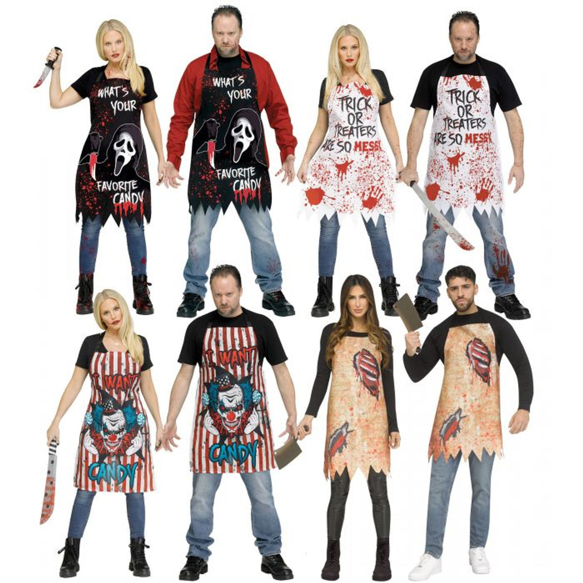 Horror Apron Assortment - Adult
