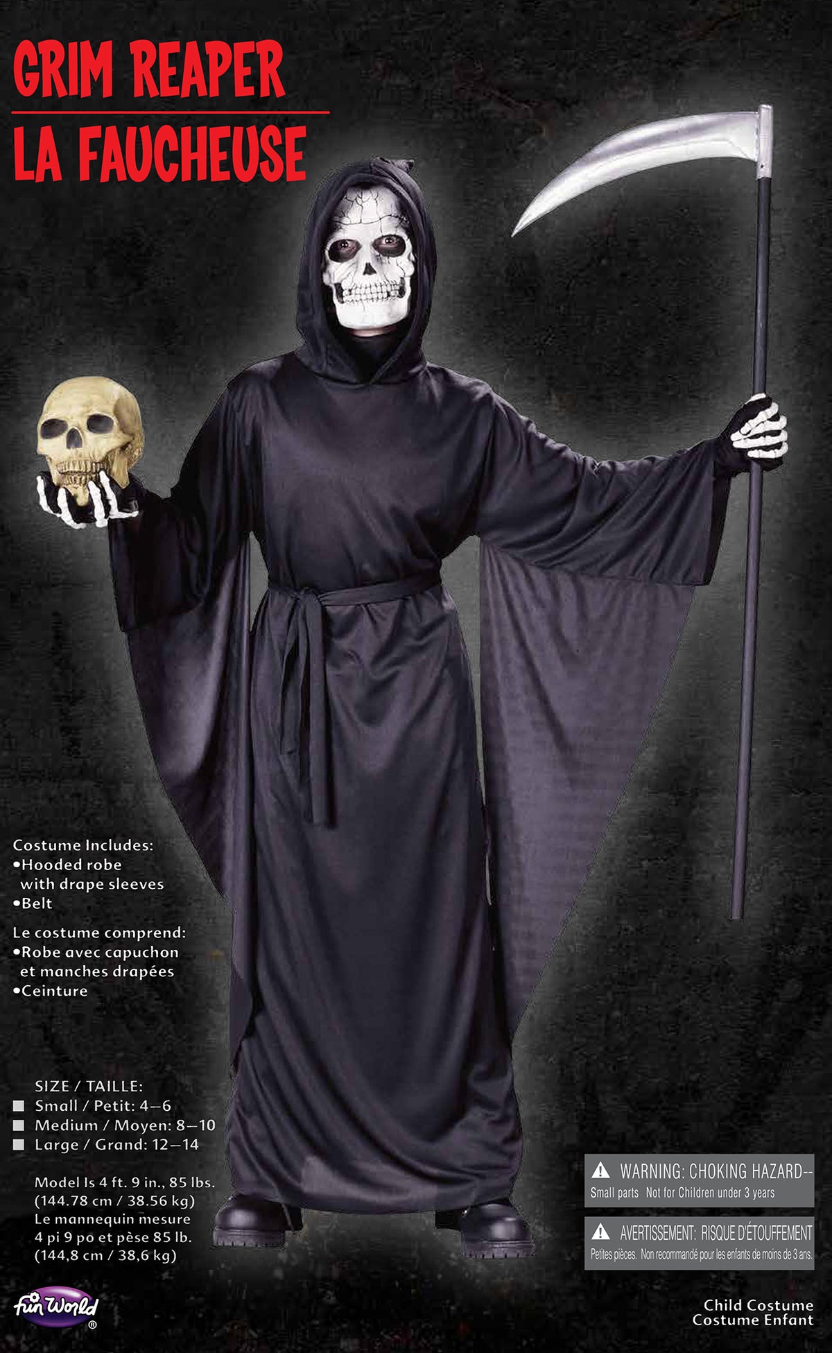Fancy Grim Reaper - Child (LARGE)