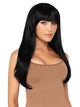 25" Bangin' Long Wig Black