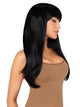 25" Bangin' Long Wig Black