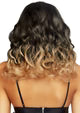 18" Curly Ombre Long Bob Wig