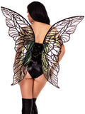 Strapless Fairy Wings (BLACK)