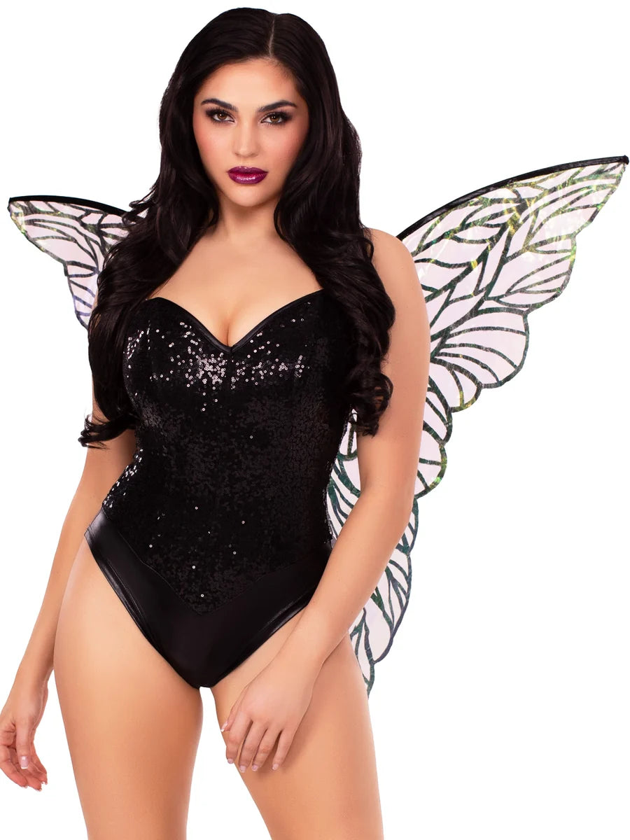 Strapless Fairy Wings (BLACK)