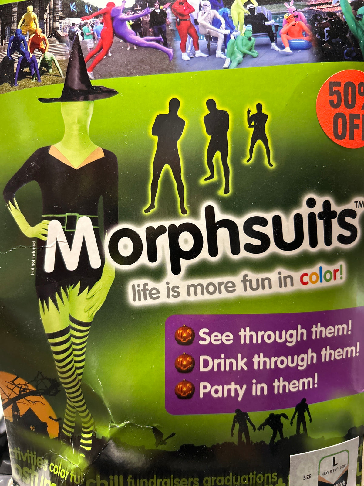 Morphsuits Green Witch