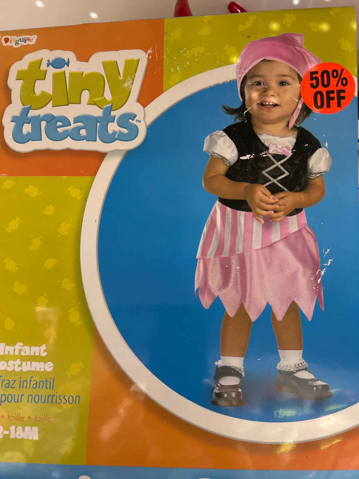 Precious pirate Tiny treats infant costume