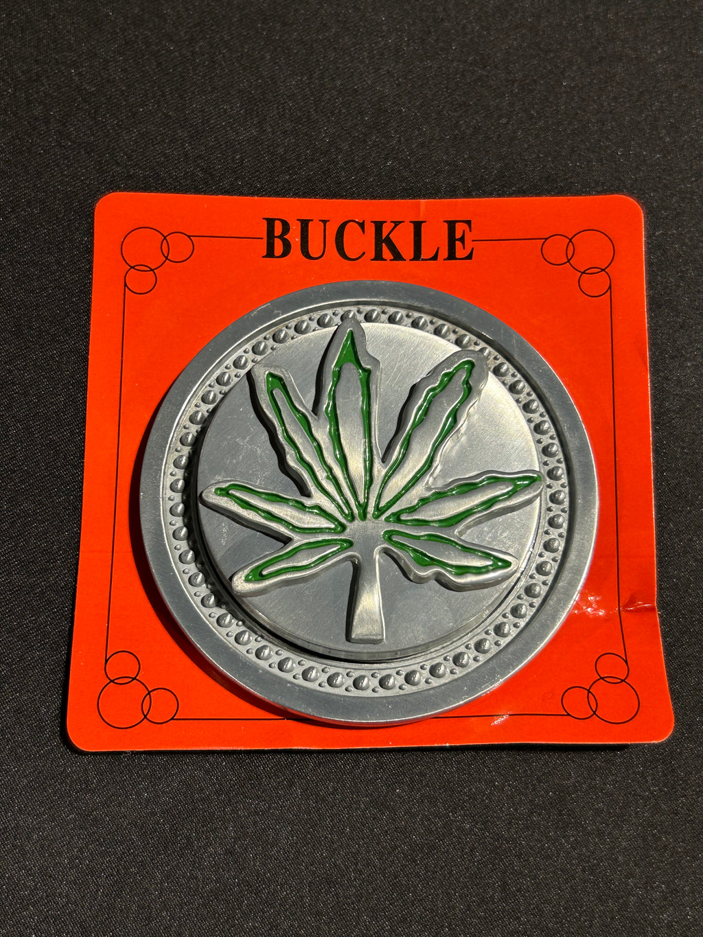 Weed belt buckle
