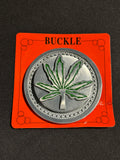 Weed belt buckle