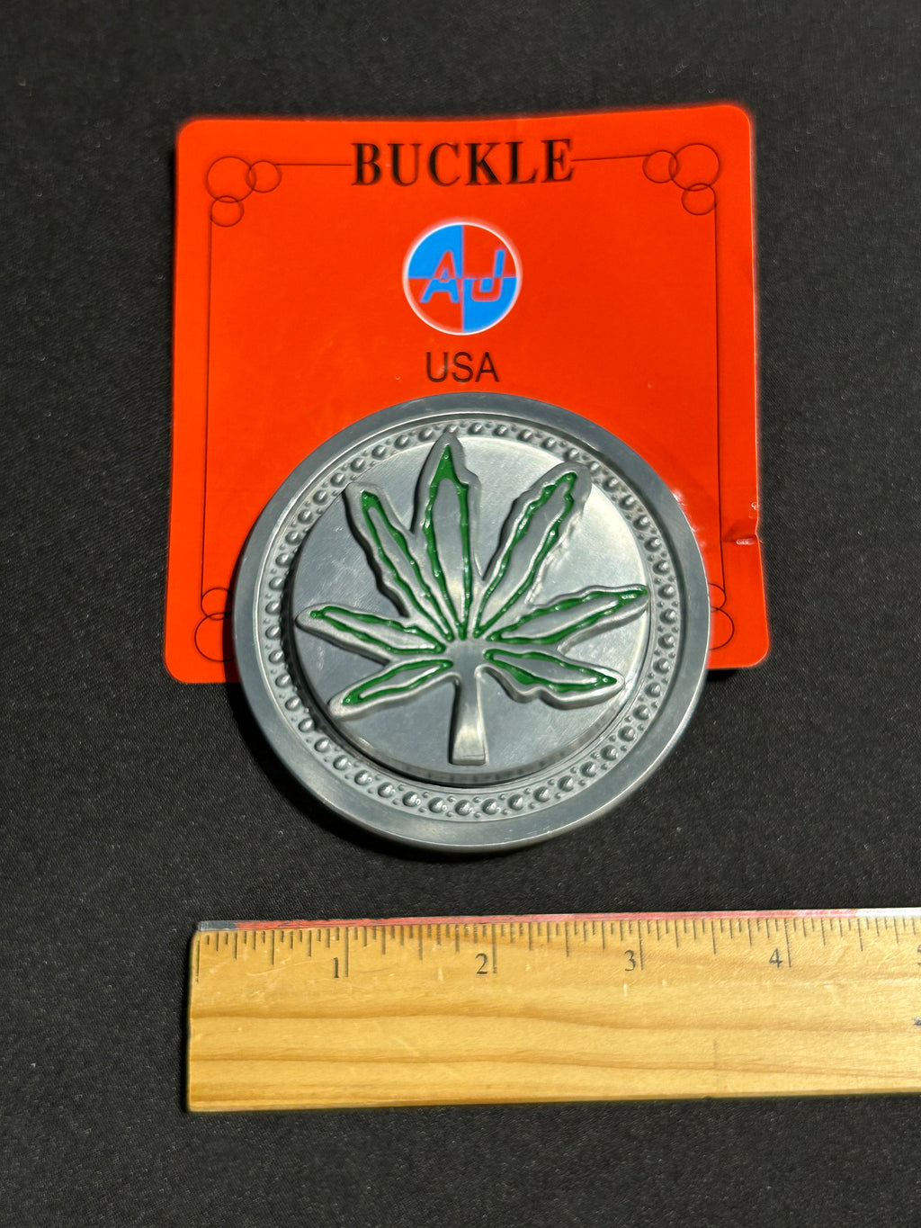 Weed belt buckle
