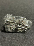 Bling money sign ring