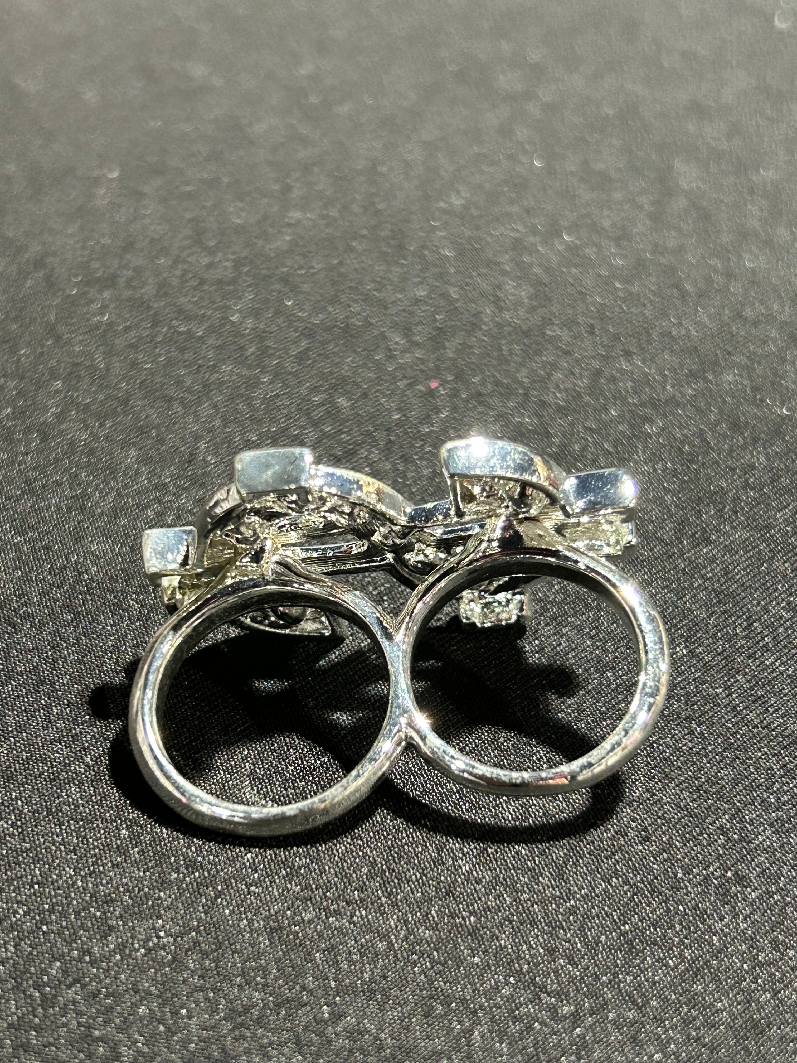 Bling money sign ring