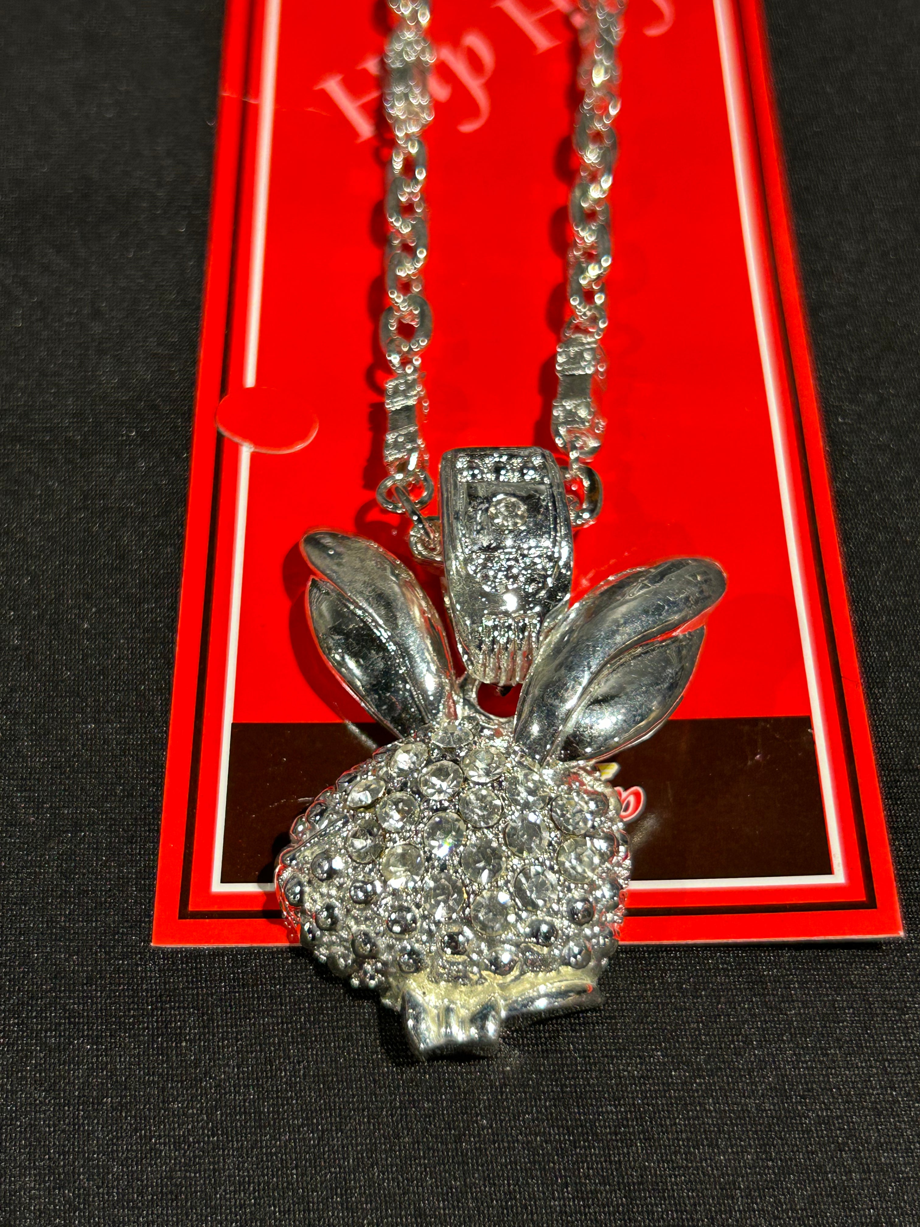 Playboy bunny necklace