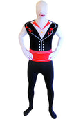 HALLOWEEN COUNT DRACULA MENS MORPHSUIT (XL)
