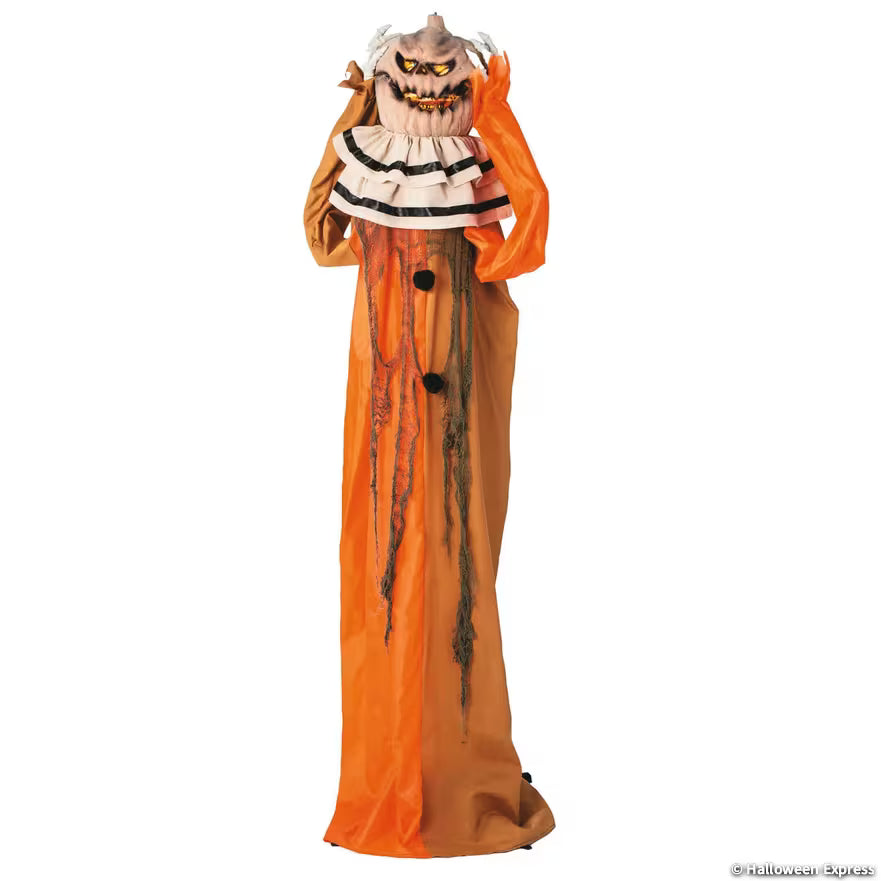 6ft Standing Pop Up Pumpkin Man