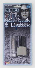 ZOMBIE NAIL POLISH & LIPSTICK