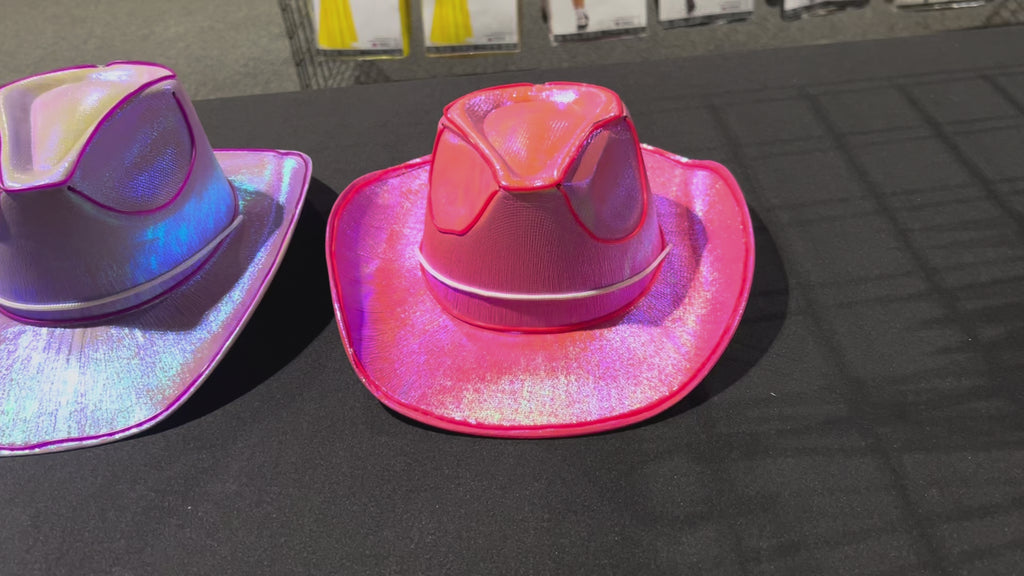 Light up Cowboy Hats
