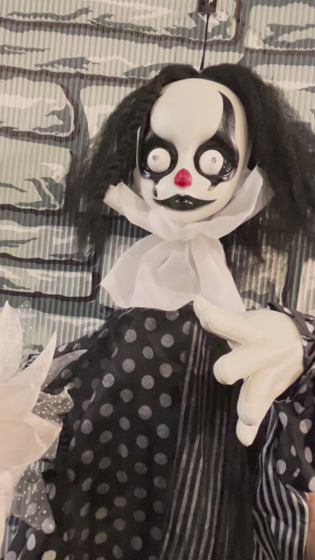 3ft Hanging Clown Girl