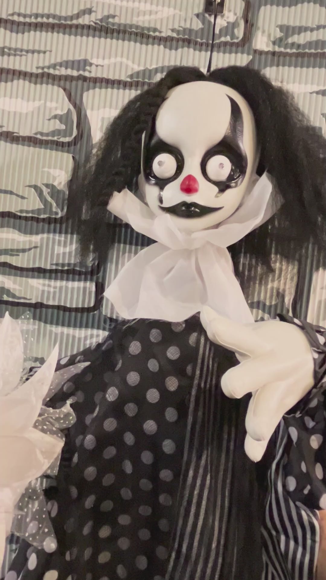 3ft Hanging Clown Girl